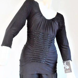 ORWELL SELECTED STYLE  CHIC TOP LINING 95%POLYESTER/5% LYCRA NWT